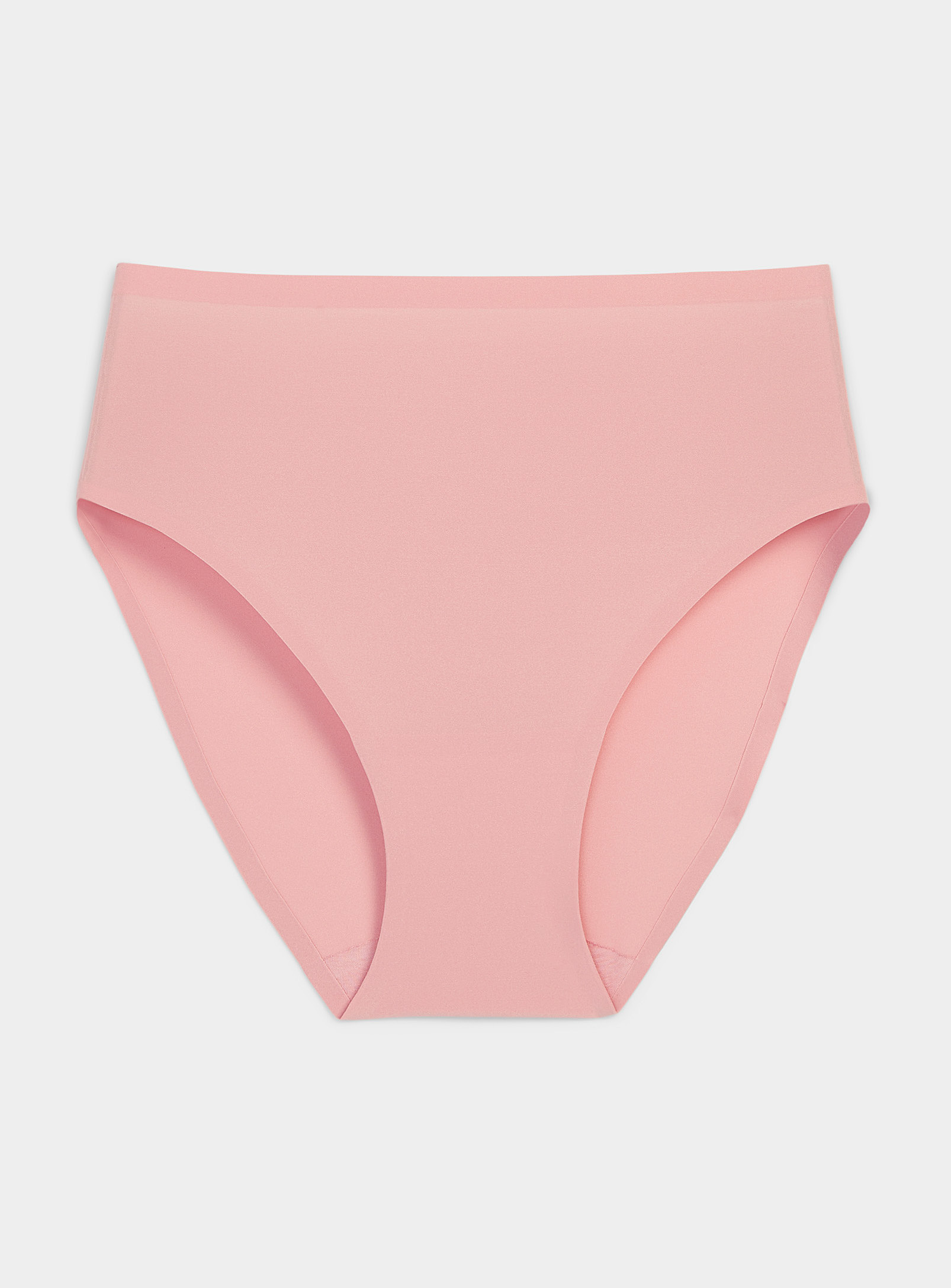 Chantelle Soft Stretch High-cut High-waist Bikini Panty In Pink