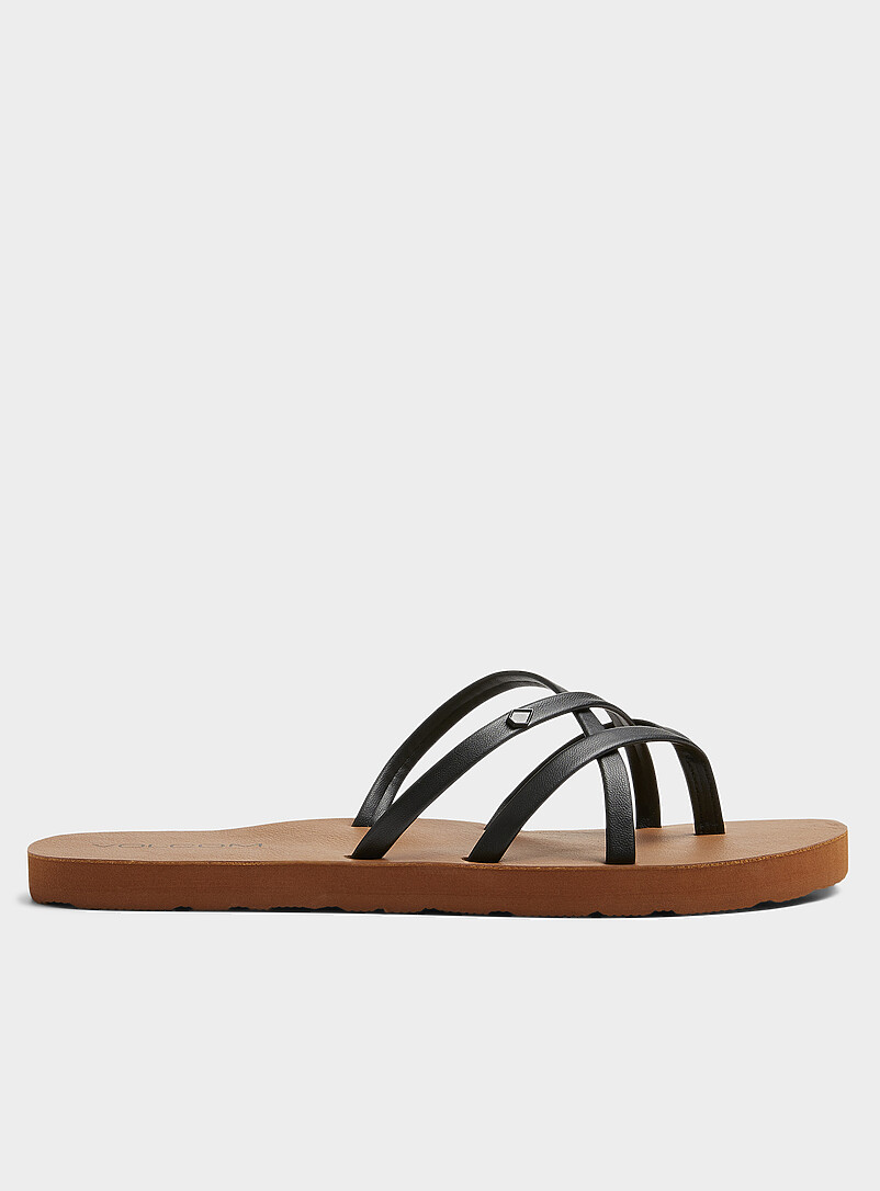 Volcom Brown New School II flip-flops Women for women