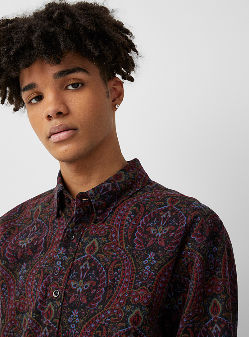 paisley flannel shirt | Volcom 