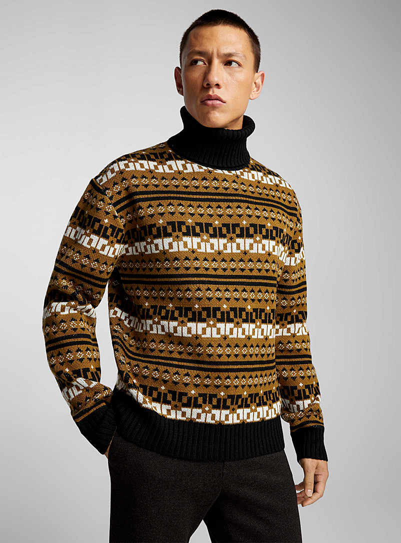 J.Lindeberg Fawn Bearclaw turtleneck sweater for men
