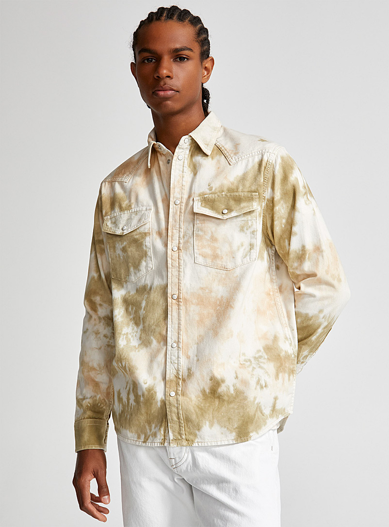 Carson drip-dye shirt | J. Lindeberg | Shop Men's Designer J