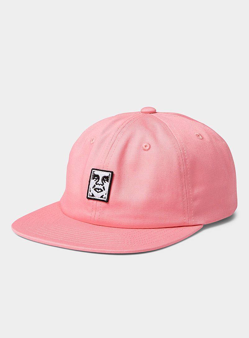 Obey Pink The Creeper icon cap for men