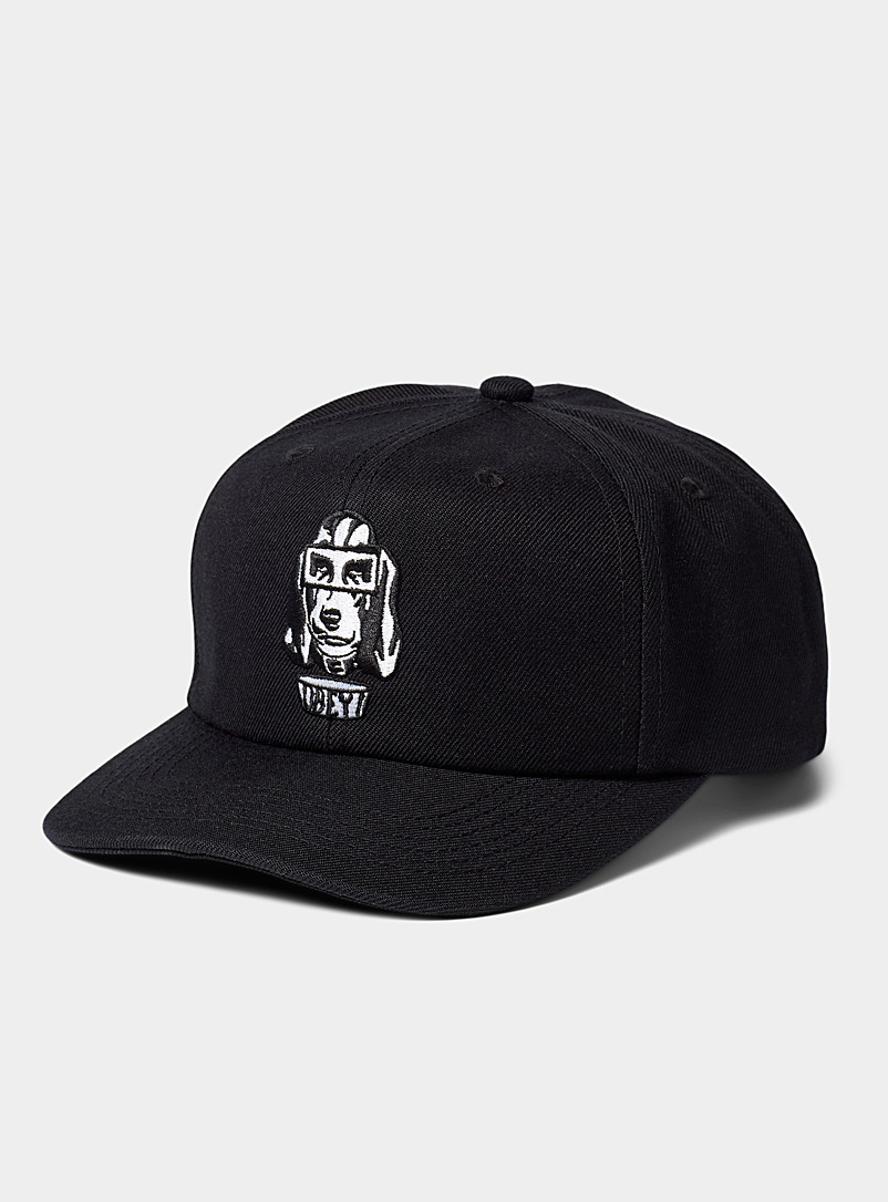 Obey Black Hound icon cap for men