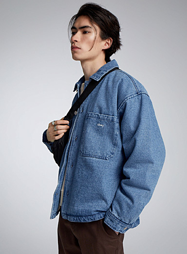 Painters lined jean jacket | Obey | Shop Men's Jackets & Vests Online ...