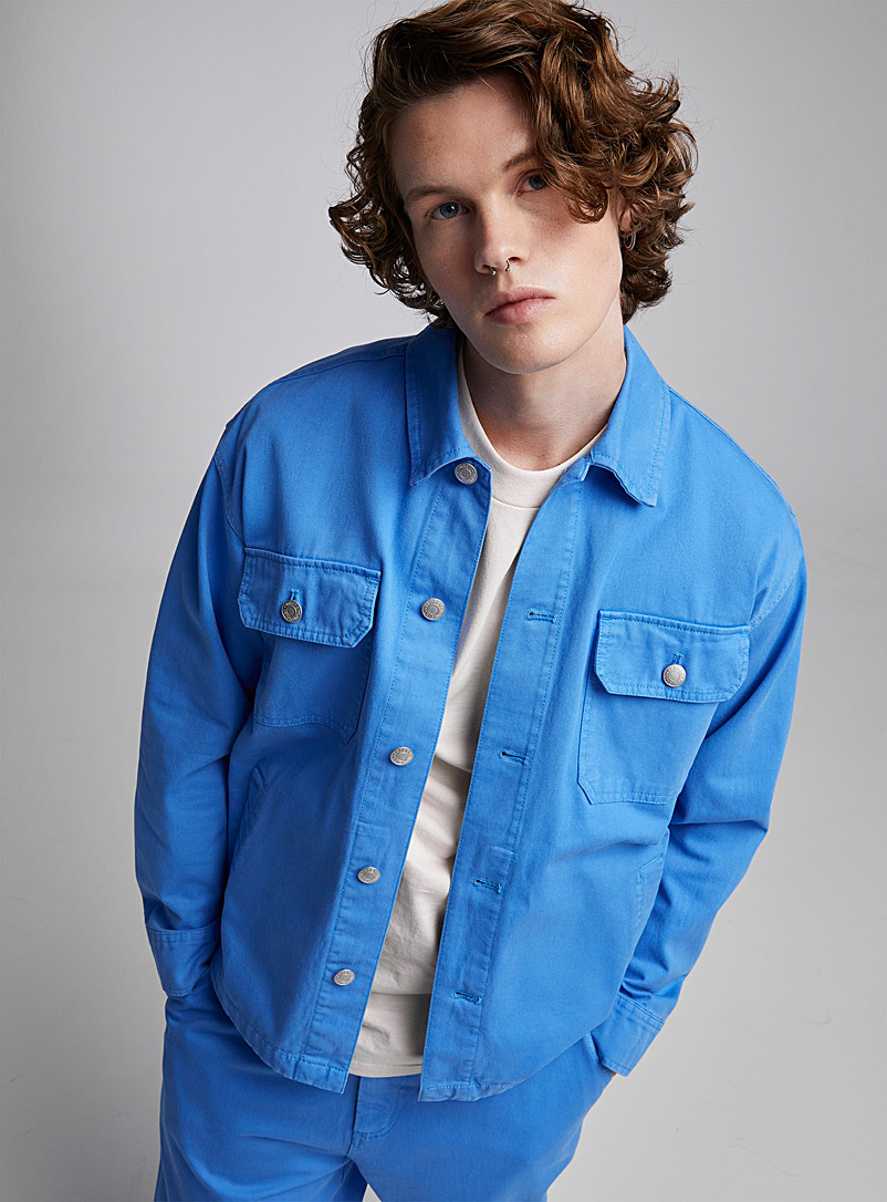 Obey: La veste ouvrier bleu azur Bleu pour homme