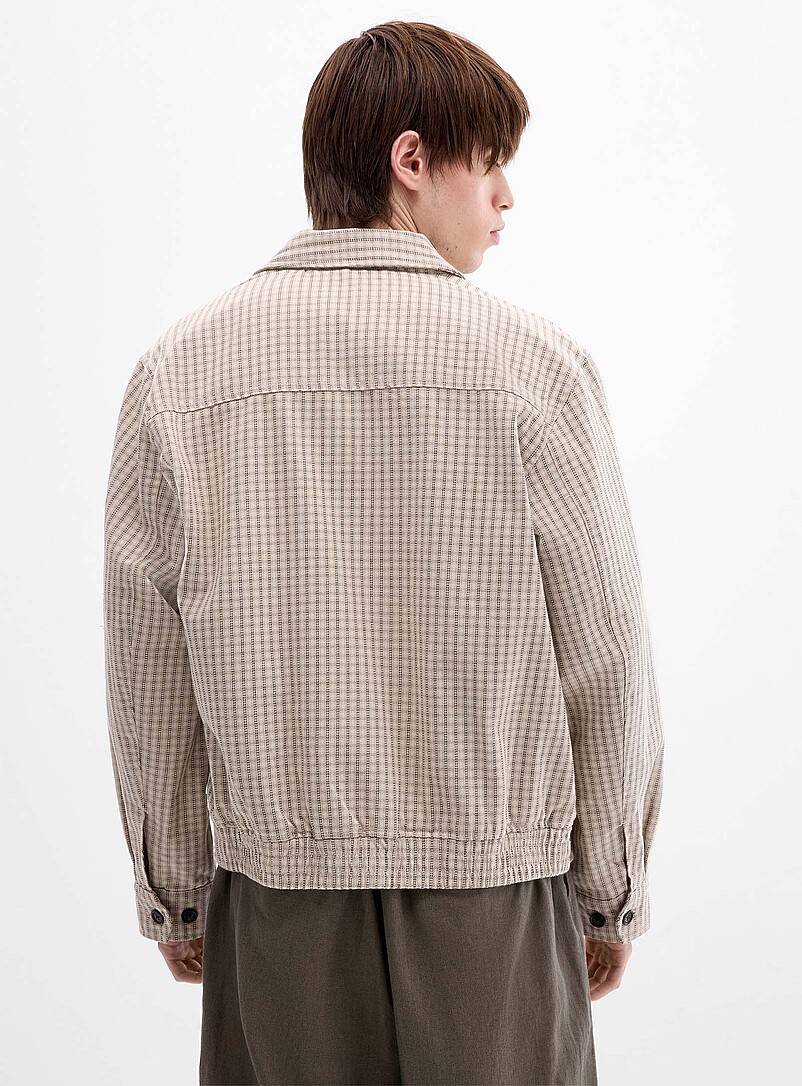 Luther mini-check Harrington jacket | Obey | Shop Men's Jackets