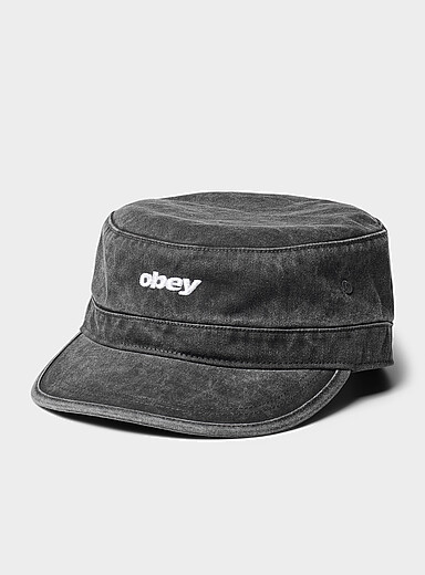 Boxcar pigment denim pillbox cap