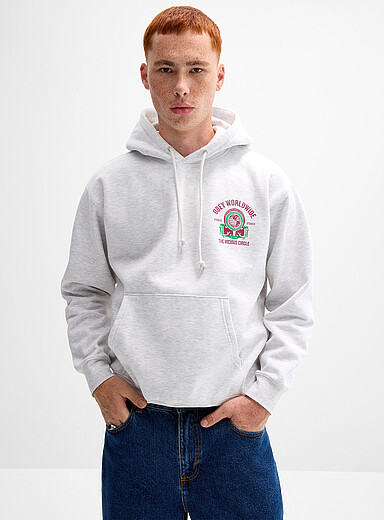 Vicious Circle fleece-lined hoodie <b>Relaxed fit</b>
