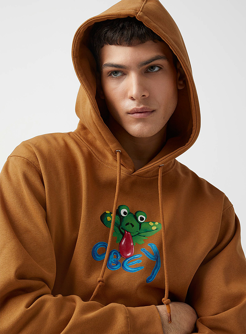 Clay Frog hoodie | Obey | Men's Hoodies & Sweatshirts | Simons