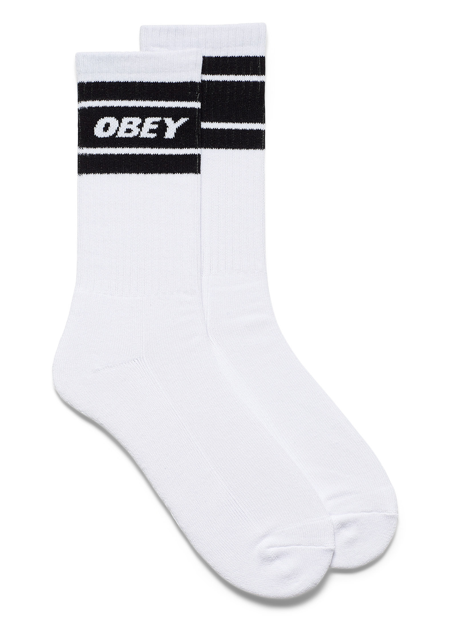 Obey - Men's Cooper II ribbed socks