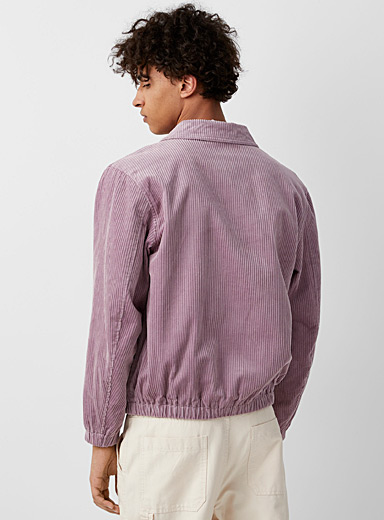 Lilac corduroy Dibbs jacket | Obey 