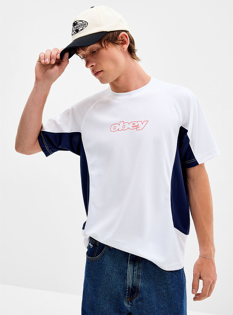 Raglan-sleeve sport T-shirt product image (primary)