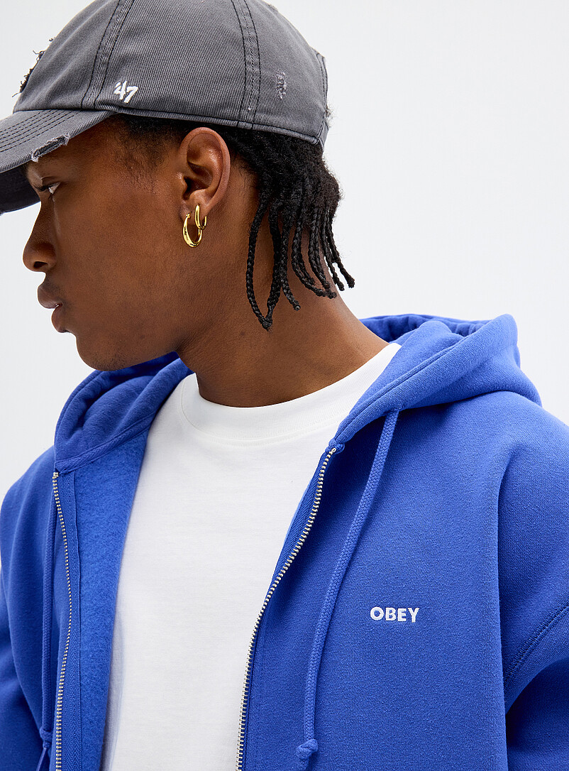 Small-logo zipped hoodie product image 2