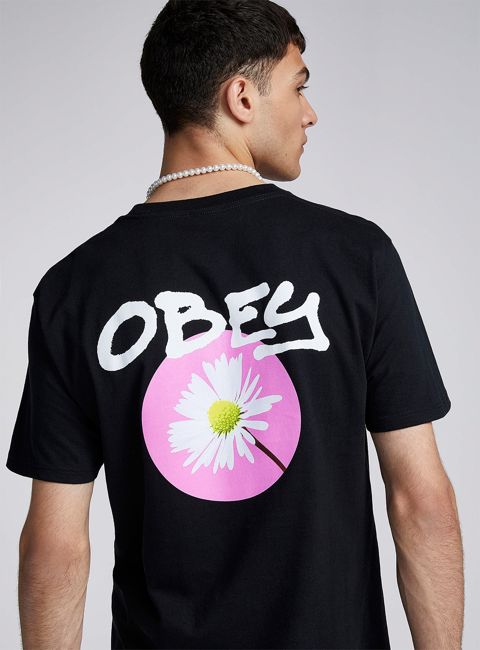 Obey - Men's Daisy spray T-shirt