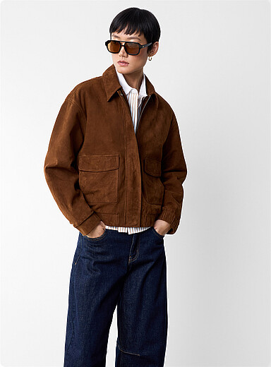 Cleo suede jacket