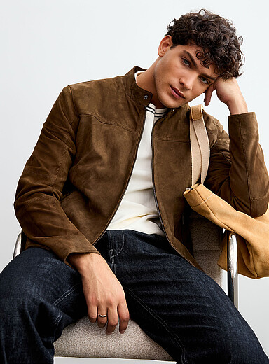 La veste su&egrave;de v&eacute;ritable Nolan