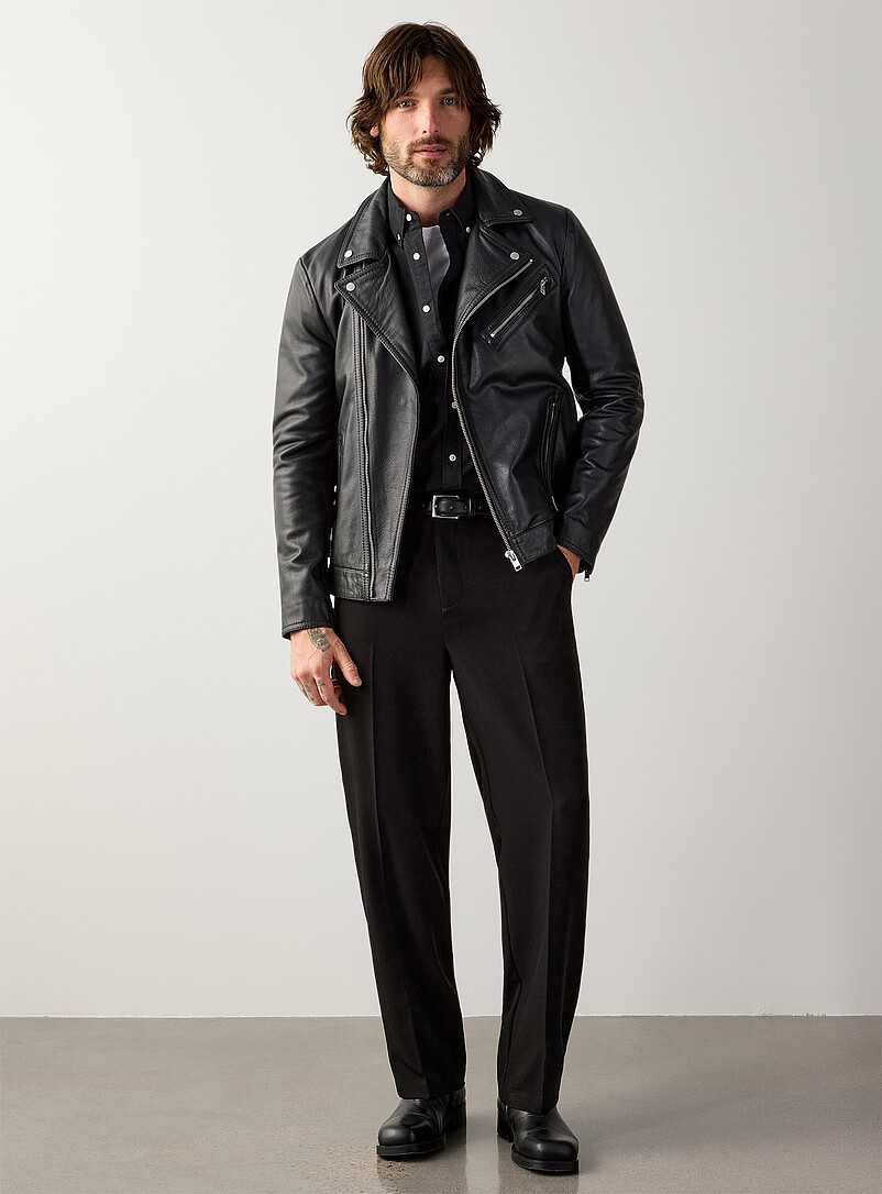 Leather Biker Jacket