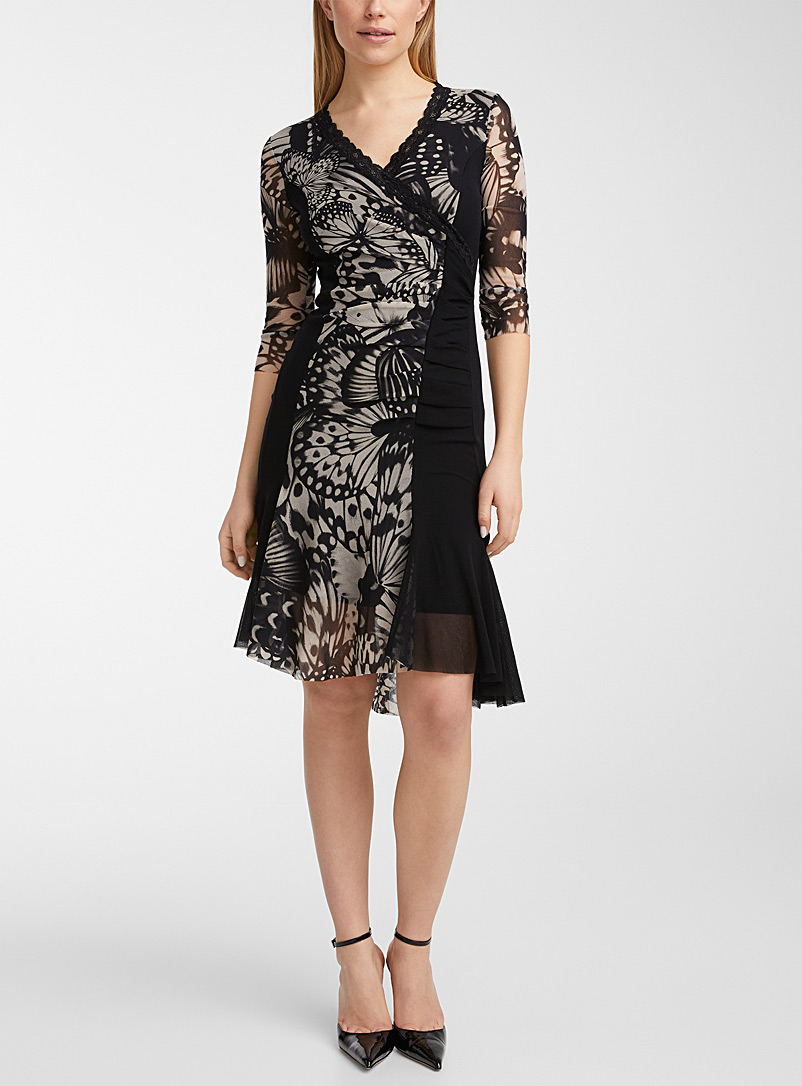 Butterfly crossover dress | FUZZI | Shop Women's Designer Fuzzi Items ...