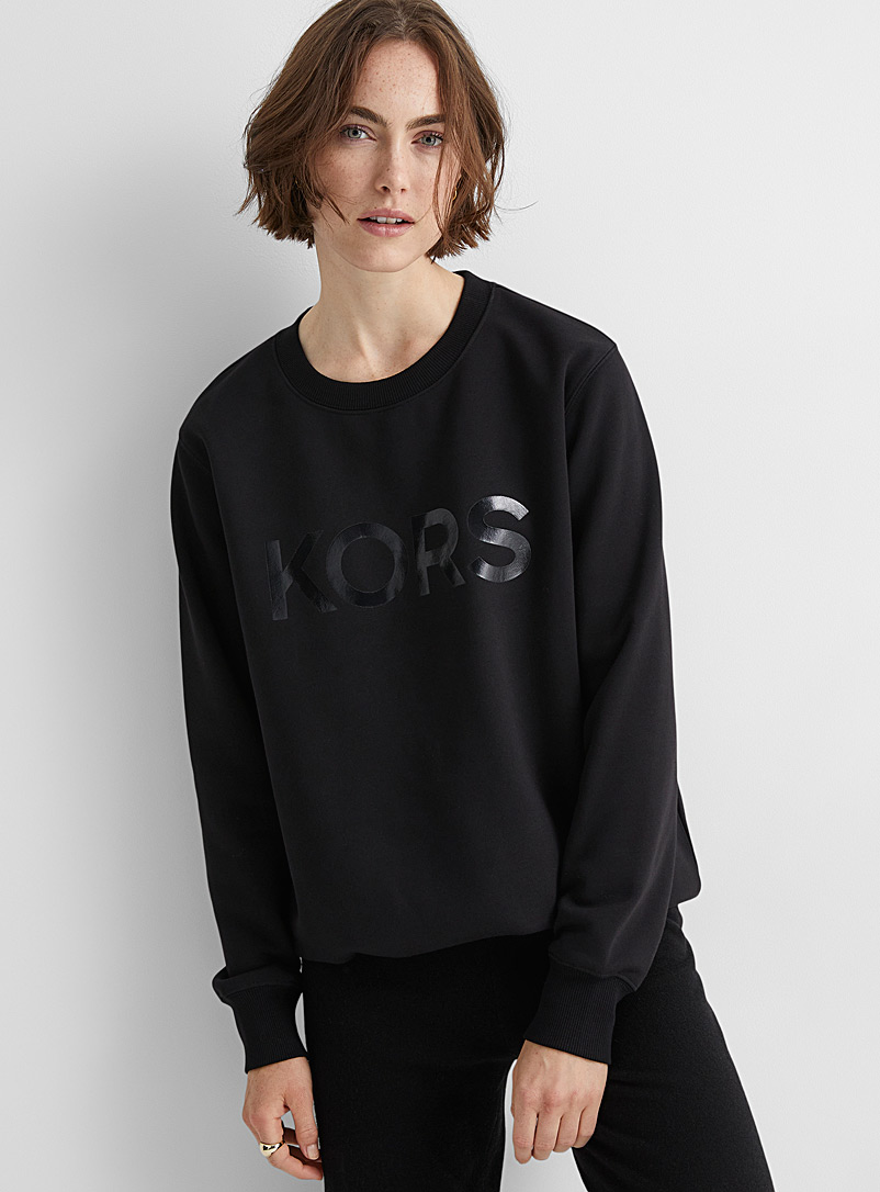 Shiny logo sweatshirt | Michael Michael Kors | | Simons