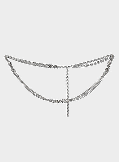 La ceinture cha&icirc;ne monogramme