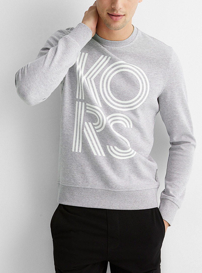Linear logo sweatshirt | Michael Kors | Men's Hoodies & Sweatshirts