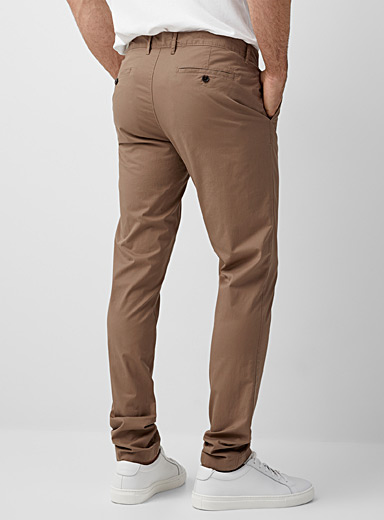 Minimalist stretch chinos Slim fit 