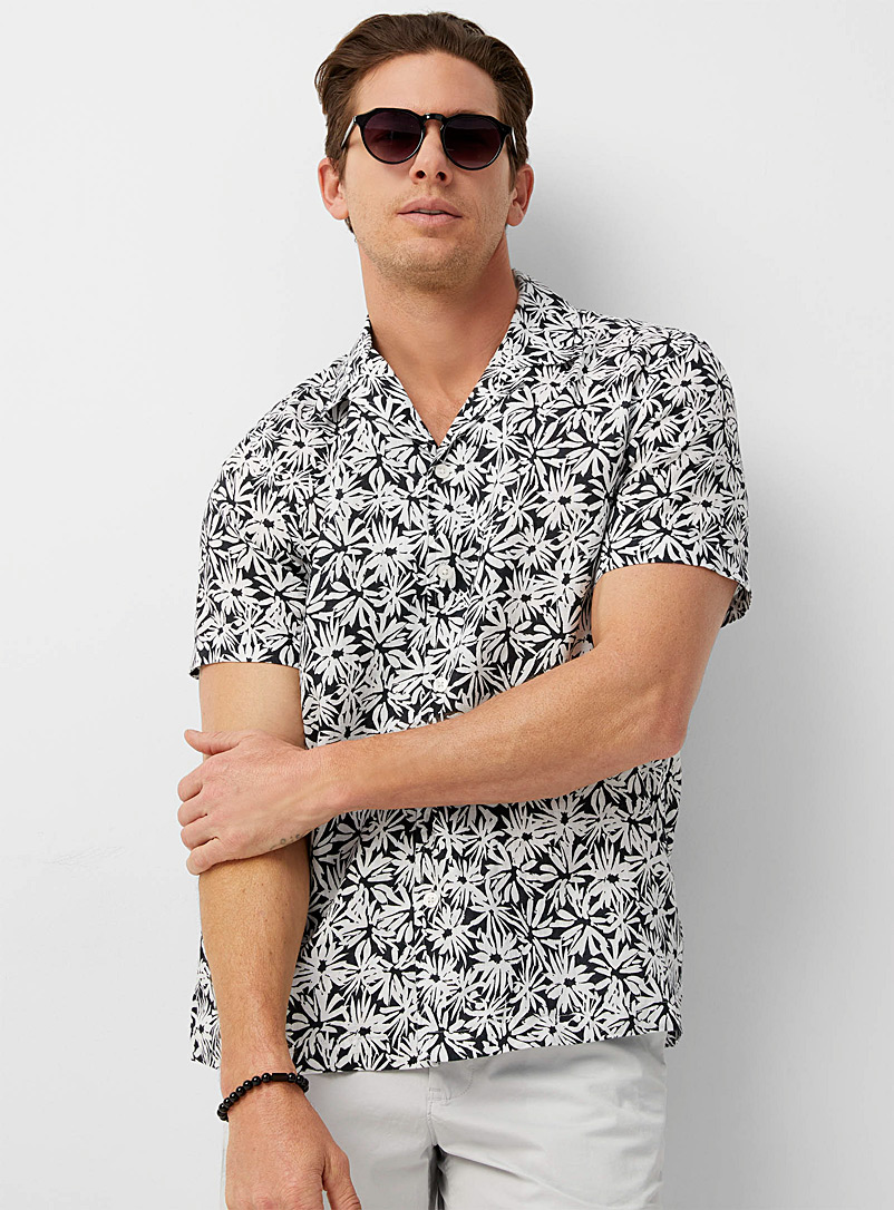 Floral modernity camp shirt | Michael Kors | Shop Men's Patterned Shirts  Online | Simons