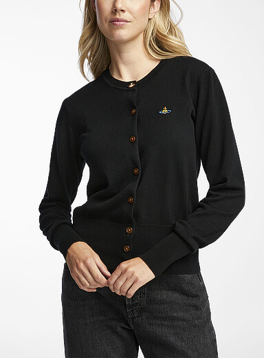 Vivienne Westwood: Le cardigan B&eacute;a Noir pour femme