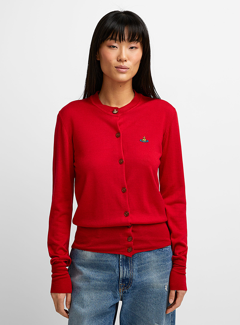 Vivienne Westwood Red Béa cardigan for women