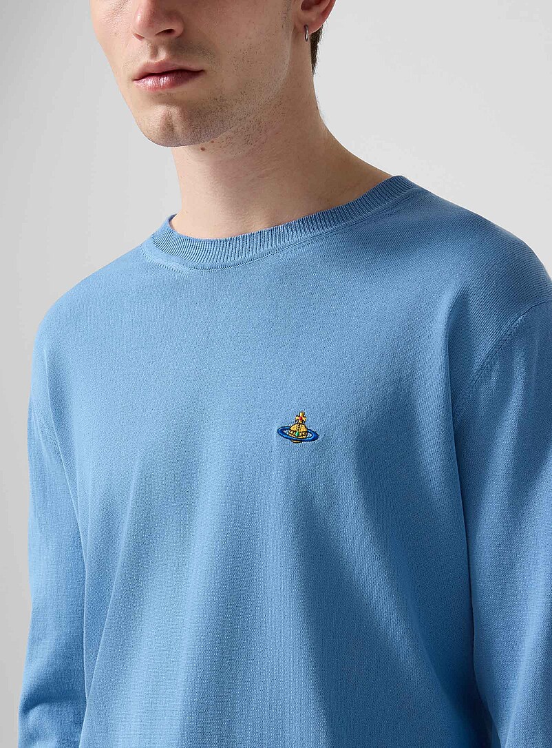 Embroidered orb sweater | Vivienne Westwood | Shop Men's Designer