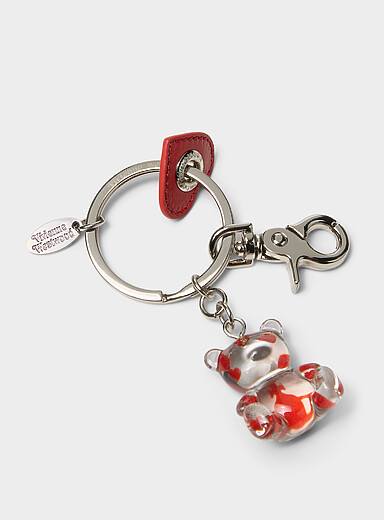 Heart key fob and translucent bear