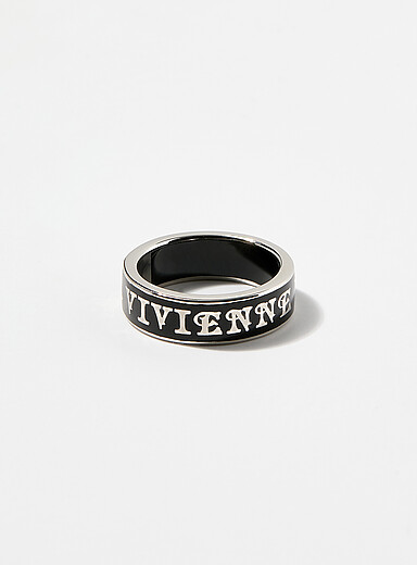 La bague signature Conduit Street noire