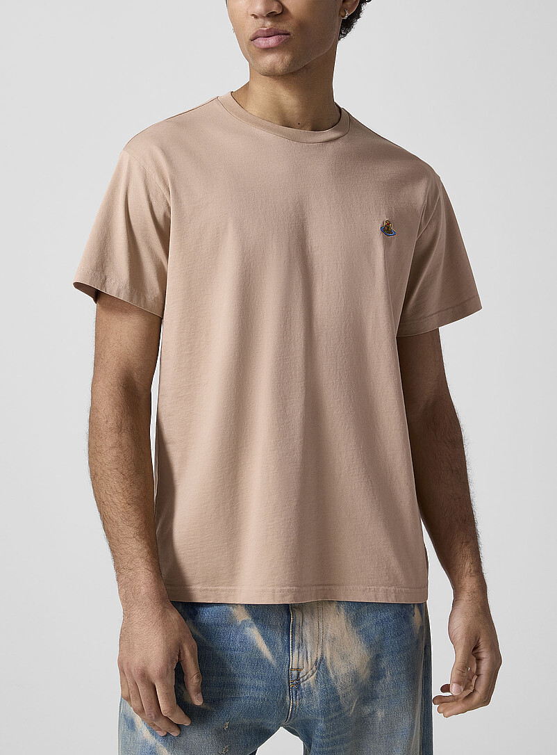 Embroidered orb T-shirt | Vivienne Westwood | Shop Men's Designer