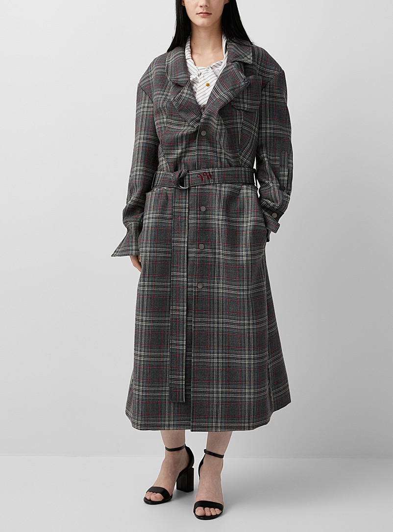 Vivienne Westwood: Le manteau Drunken Assorti pour femme