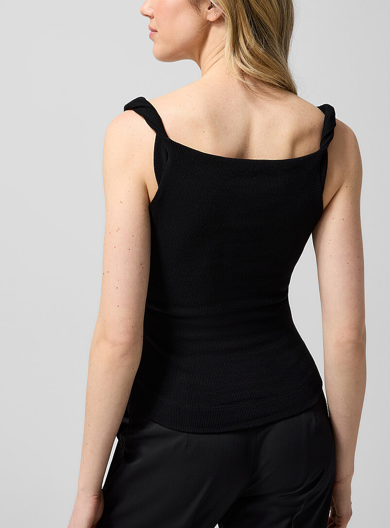 Draped-Collar Knit Top | Vivienne Westwood | | Simons