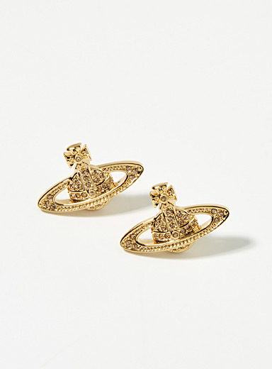 Mini bas relief earrings | Vivienne Westwood | Shop Women's Designer ...
