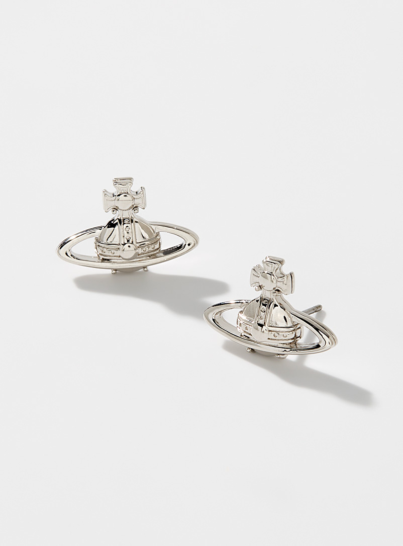 Vivienne Westwood Silver Silver-tone Suzie earrings for women