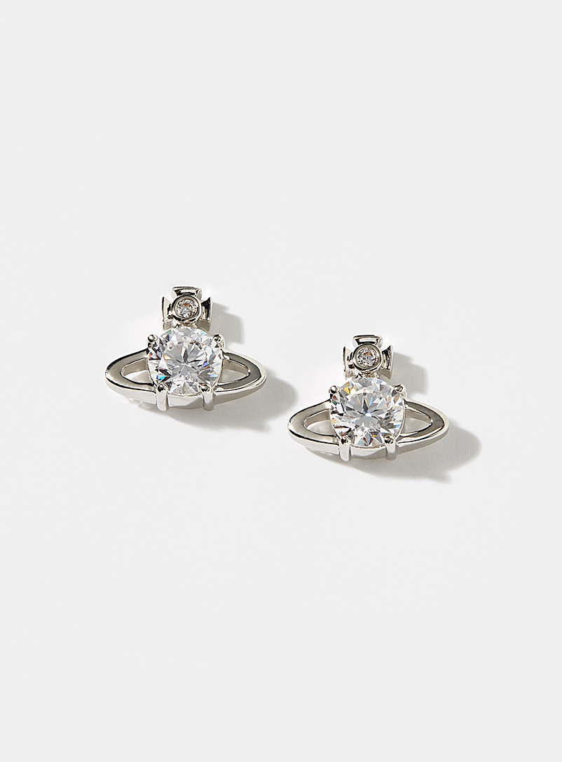 Vivienne Westwood Silver Reina earrings for women