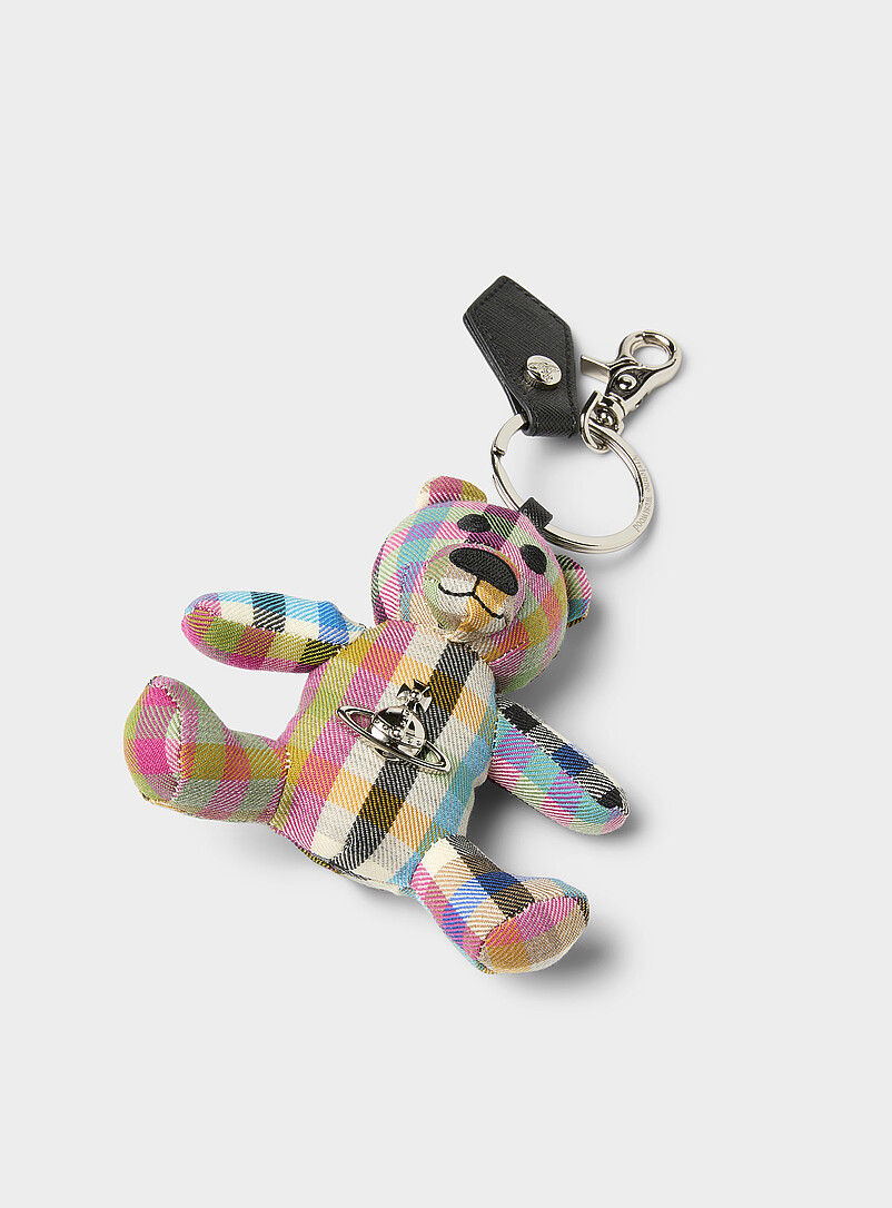 Pure Key Chain Pure wool tartan bear key chain | Vivienne Westwood | Women's Designer ...