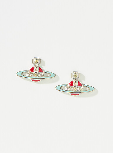 Neo bas-relief earrings