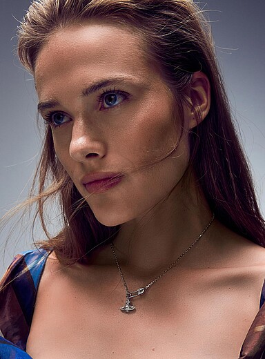 Le collier pendentif cristaux Lucrece