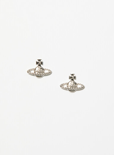Farah golden orb earrings