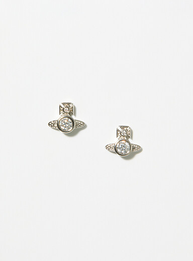 Les boucles d'oreilles orbe zircon London