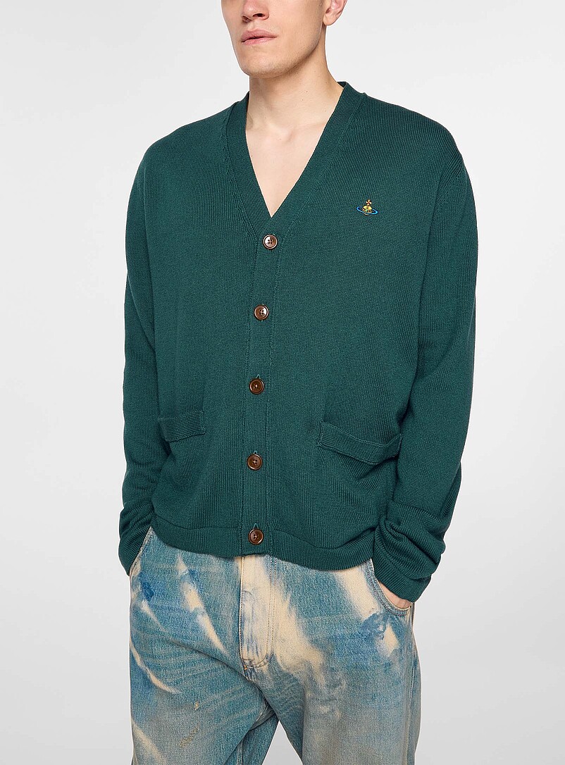 Alex embroidered orb cardigan product image (primary)