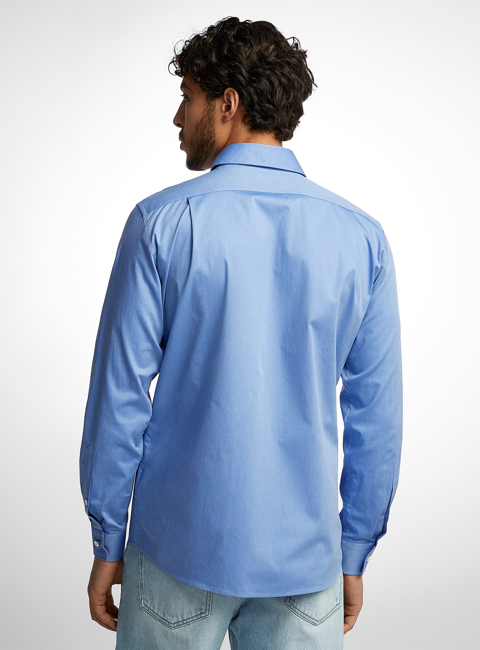Vivienne Westwood - La chemise bleue logo brodé