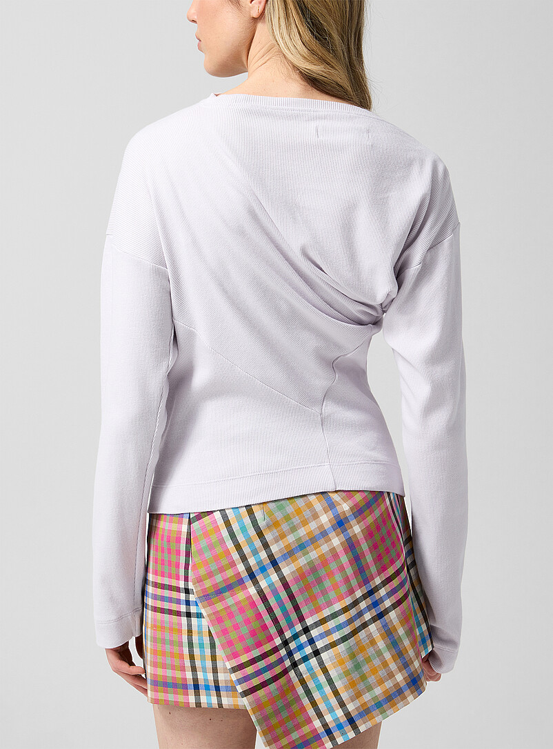 Hebo ribbed T-shirt product image 3