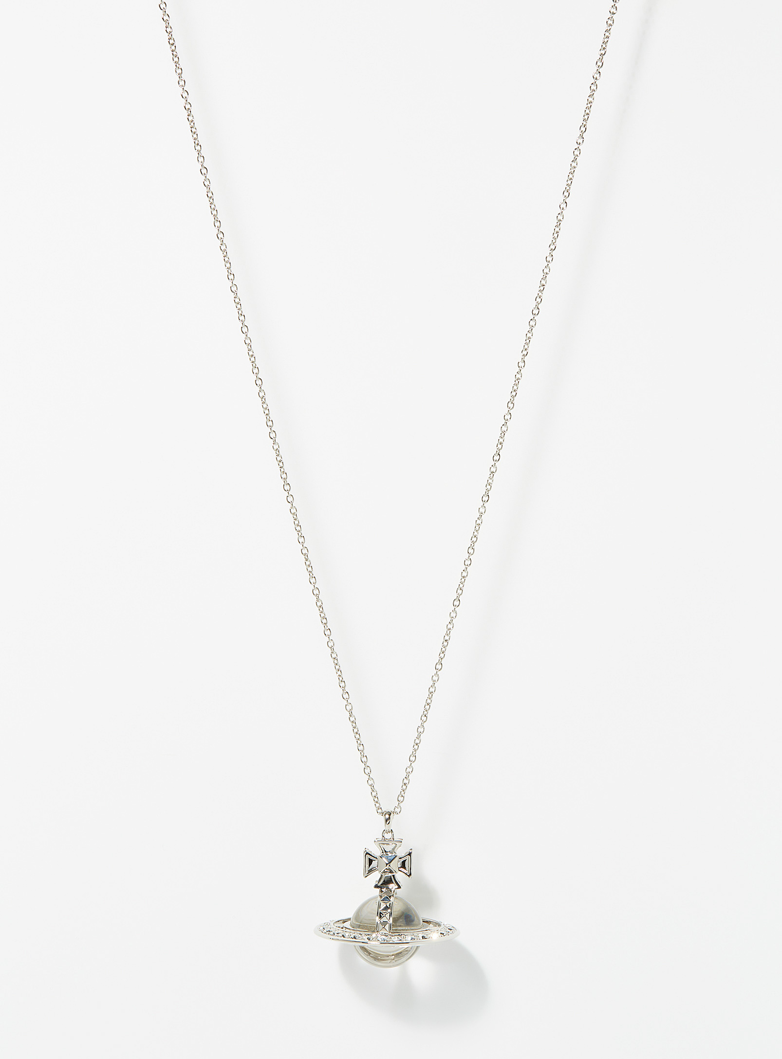 Vivienne Westwood Pina Pendant Necklace In Silver | ModeSens