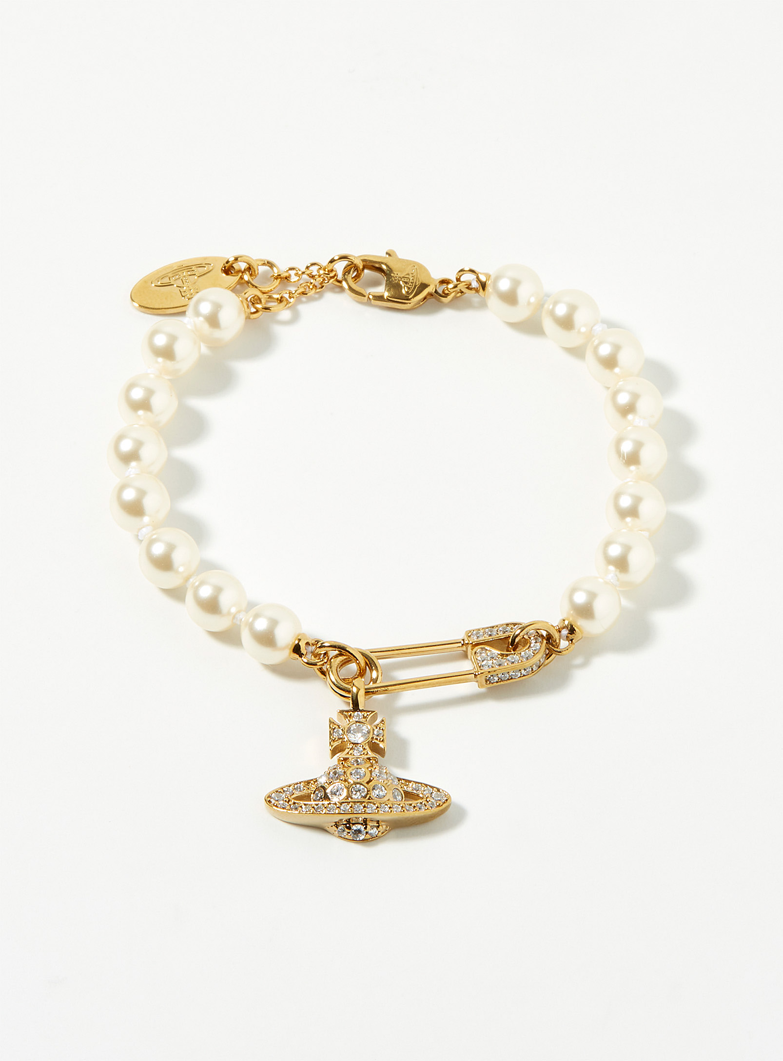 Vivienne Westwood - Le bracelet perles pendentif Lucrece