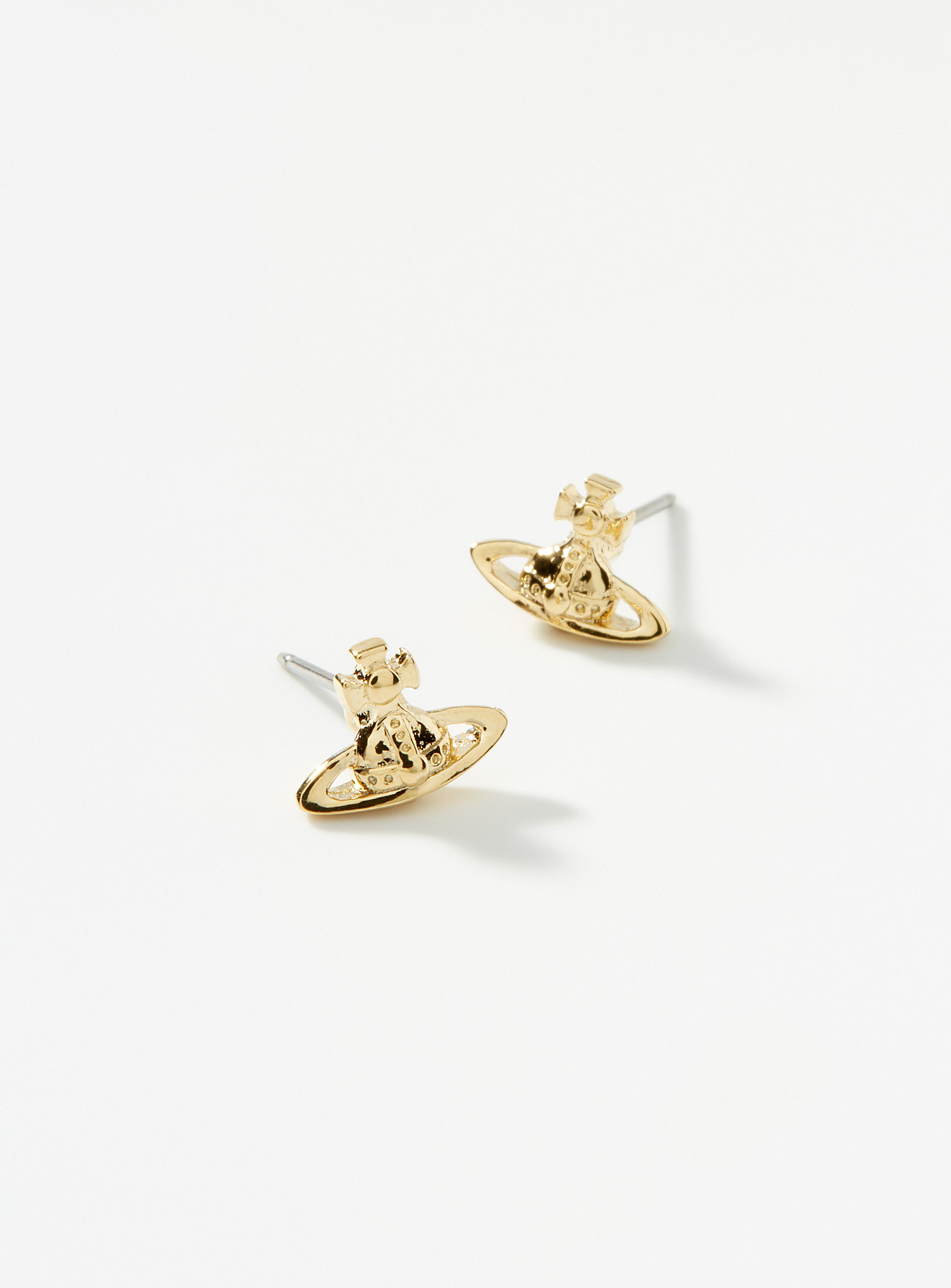 Vivienne Westwood Lorelei Earrings In Gold