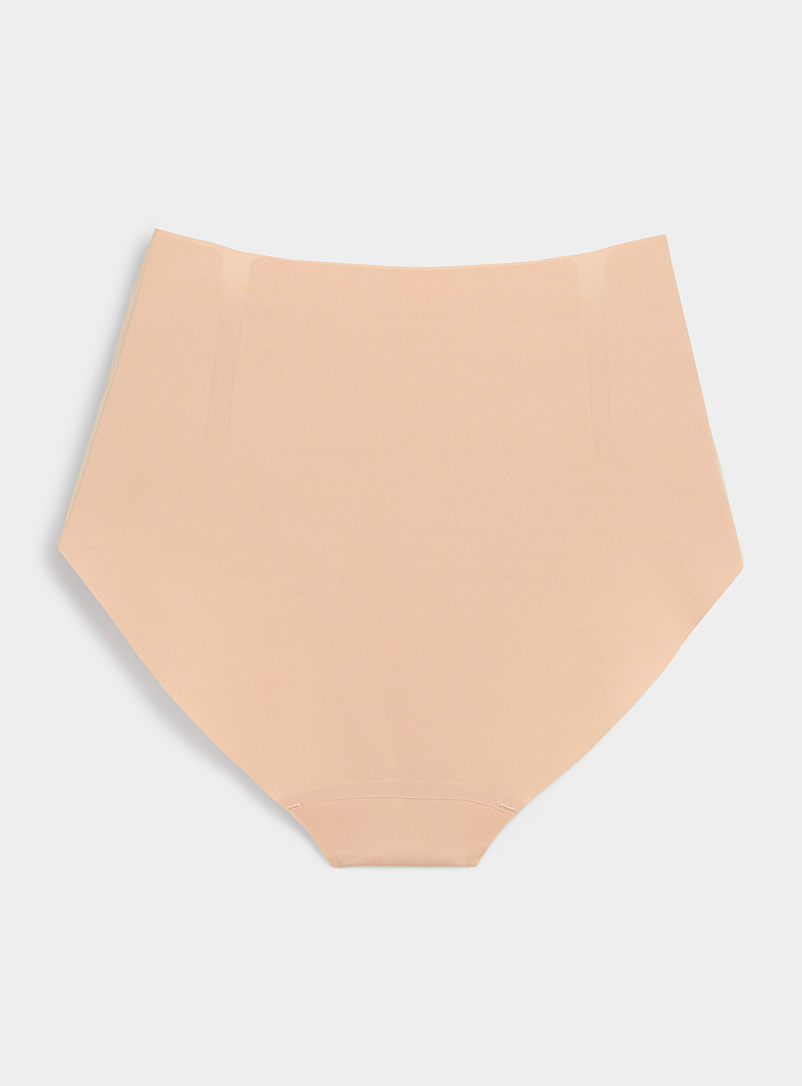 Siella: La culotte de maintien taille haute gainante Beige pour femme